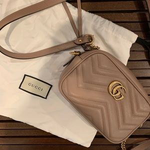GG Gucci Marmont Matelasse Mini Bag